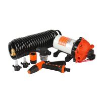 Hydrule 12V DC High Pressure Flushing Pump Kit