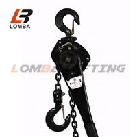 3 ton lever block/ratchet pull hoist with overload protected 10 ft chain