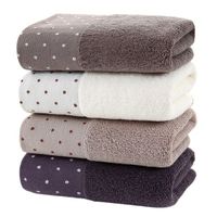 HY factory manufacturer 100% cotton towels high quality for bathroom
