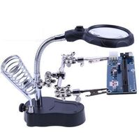 Auxiliary Pliers Electric Soldering Iron Soldering Station Inspection and Repair Stand Magnifier