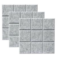 11.8*11.8 Inch Felt Needle Board DIY Design Photo Display Wall Decor Felt Bullet Memo Board