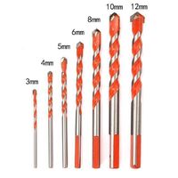 Multi-Bit Tile Drill Bit Set Masonry Drill Bits for Glass, Brick, Concrete and Wall Mirrors