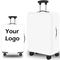 Sublimation Luggage Luggage Cover Blank Custom Suitcase Cover Spandex Luggage Cover