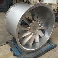 stainless steel axial fan with aluminum alloy blades
