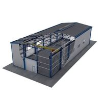 Prefabricated house light steel structure building factory price warehouse