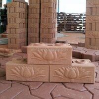 Thailand soil cement brick lego clay block making machine