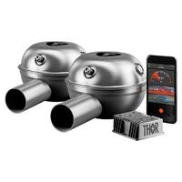 THOR electronic exhaust, 2 speakers, Porsche sound enhancer with APP control
