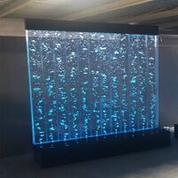 Restaurant decoration screen led blister wall room divider panel