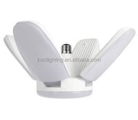 High Quality 45W 60W Transformable LED Fan Bulb E27 Adjustable Light Foldable Fan Blade Led Light Garage Light