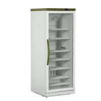 Medical refrigerator glass door refrigerator 2~8 degree vertical pharmacy refrigerator