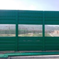 Hot Selling Road Noise Reduction Barrier / Noise Barrier Guardrail Board