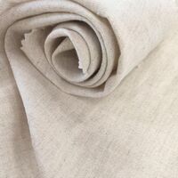 Natural Organic 55% Linen 45% Cotton Fabric Gray Fabric Custom Clothing and Home Textile Linen Cotton Fabric