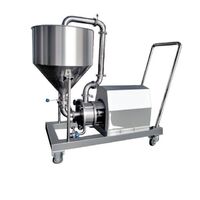 Sanitary stainless steel mixing pump emulsification pump high shear mixing pump emulsification mixer emulsification homogenizer