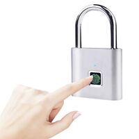2022 Smart Recognition Keyless Fingerprint Padlock Unlock Fingerprint Lock Smart Lock