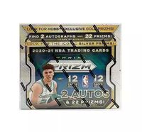 Sale 2020-21 Panini PRI-ZM Basketball Factory Sealed HOBBY 2 AUTOS 2020-21 Panini Playing Card Trading Cards