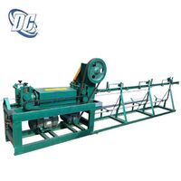Fully automatic mechanical wire straightening and cutting machine