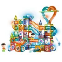 Children's Magnetic Building Blocks Toy Set Magnetic Tiles Toys Magnet Building Tiles STEM DIY Baby Educational Toys