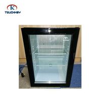 Glass Door Mini Refrigerator, Silent Mini Refrigerator, Hotel 30L 40L Absorption Mini Bar System