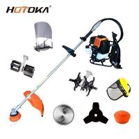 Hot Sale Backpack Lawn Mower 52cc Multifunctional Gasoline Brush Cutter Weeder