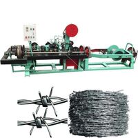 Best Price Double Filament Reverse Twist Barbed Wire Making Machine