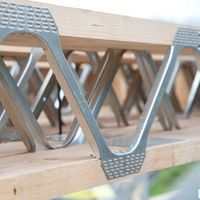 wood beams metal lattice POSI wood JOIST connectors trusses posi floor joists