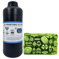 3D Printing Resin 405nm Liquid Photopolymer Wax Resin for LCD/DLP/SLA 3D Printing Jewelry Casting