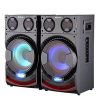 2.0 type speaker Professional active stage speaker UF-1021A-DT with disco lights