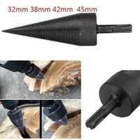 32/38/42/45mm Kindling Wood Splitting Bits Wood Splitting Bits SDS Plus Shank for Hammer Drills