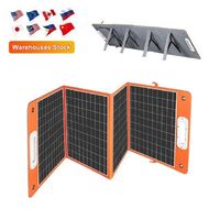100W Mini Monocrystalline Solar Panels Outdoor Foldable Solar Panel for RV Camping