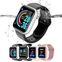 Smart Watch D20 Y68 Bracelet Sports Waterproof Fitness Android Ios Push Reminder Heart Rate Monitoring Men and Women