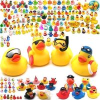 Small Animals Juguetes Mini Pato Borracha Swimming Float Rubber Bathtub Duck Bathtub Kids Toys