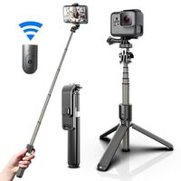 Best Selling 360 Degree Handheld Telescopic Camera Remote Control Mobile Tripod Mobile Phone Flexible Tripod Selfie Stick