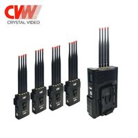 CVW Long Range 500m Wireless Transmitter and Receiver Kit with Tally