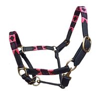 Real Brown Leather Polo Halter Pink+Purple Wire Woven Design Manufacturer Supplier 2020 Edition