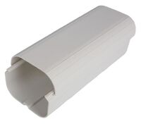 Air conditioning duct covers for air conditioning and heat pump systems