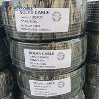 XLPE/XLPO solar cable PV1-F solar pv cable 4mm2 6mm2 for solar panel