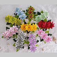 Faux 3 Foam Headwear Hair Clips KN-hc051 Ladies Decorative Hair Clips Floral Hair Clips Flower Hair Clip Hair Accessories Hair Accessories