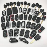 Car Aftermarket Flip Transponder Car Motor Motorcycle Blank Shell Smart Remote Control Car Key