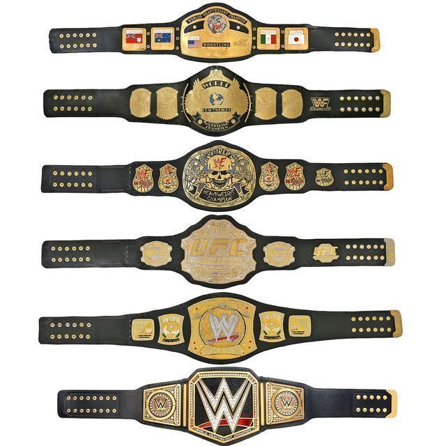 Custom Wrestling Championship Belt World Heavyweight Universal ...