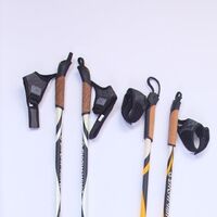 Cross ski poles / XC ski poles / carbon fiber ski poles