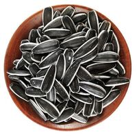 2022 Wholesale Large Sunflower Seeds Black and White 361 Pieces Raw Sunflower Seeds