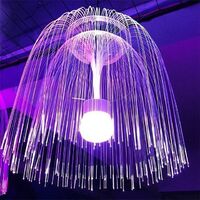 KINZ LED Holiday Lights Large Event Decoration Optical Lighting Jellyfish Fiber