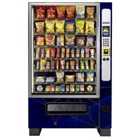 Large-capacity combined candy and snack vending machine for convenience stores