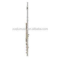 Solid Silver Student/Medium Flute with Box