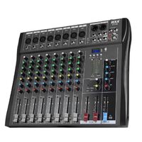 Best selling audio mixer console USB 8 channel audio music sound dj mixer