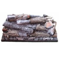 OEM Indoor Resin Simulates Natural Fireplace Logs