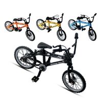 Creative retro twin-pole BMX finger bicycle toy travel commemorative group gift bicycle model