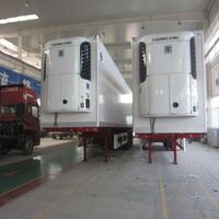 25-40 tons semi-trailer refrigerated truck / refrigerated container semi-trailer