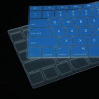 OEM custom American version waterproof and dustproof keyboard case mac silicone macbook keyboard case