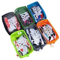 Reflective Shoe Bag Custom Sneakers Organizer Travel With Shoe Cover Zipper
